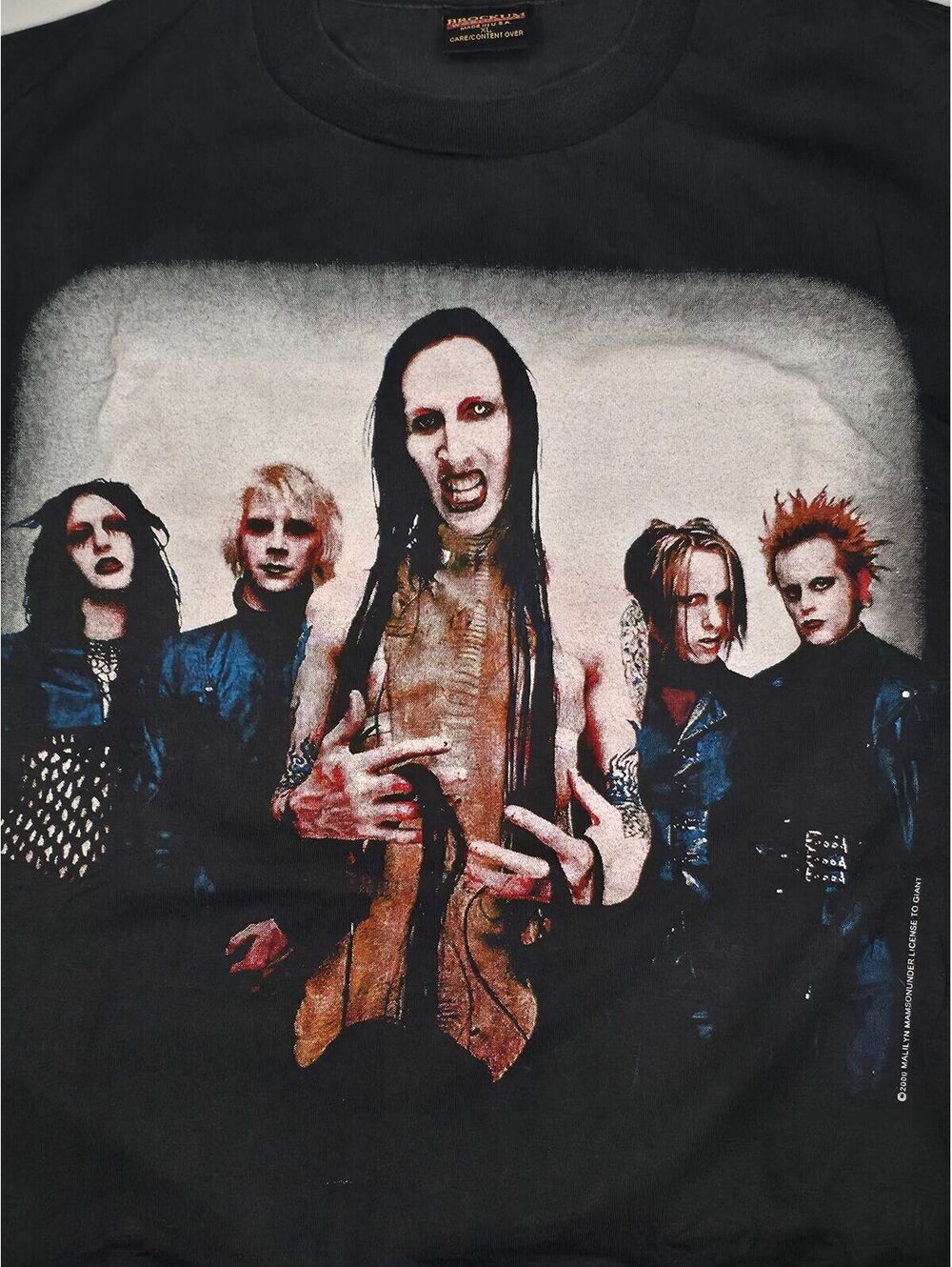 Marilyn Manson Guns God And Government Band BOOT Tee